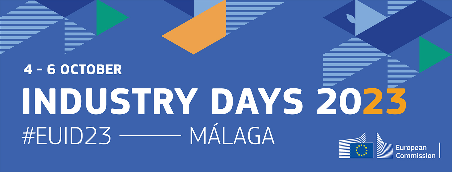Los EU Industry Days 2023 se celebrarán en Málaga del 4 al 6 de octubre