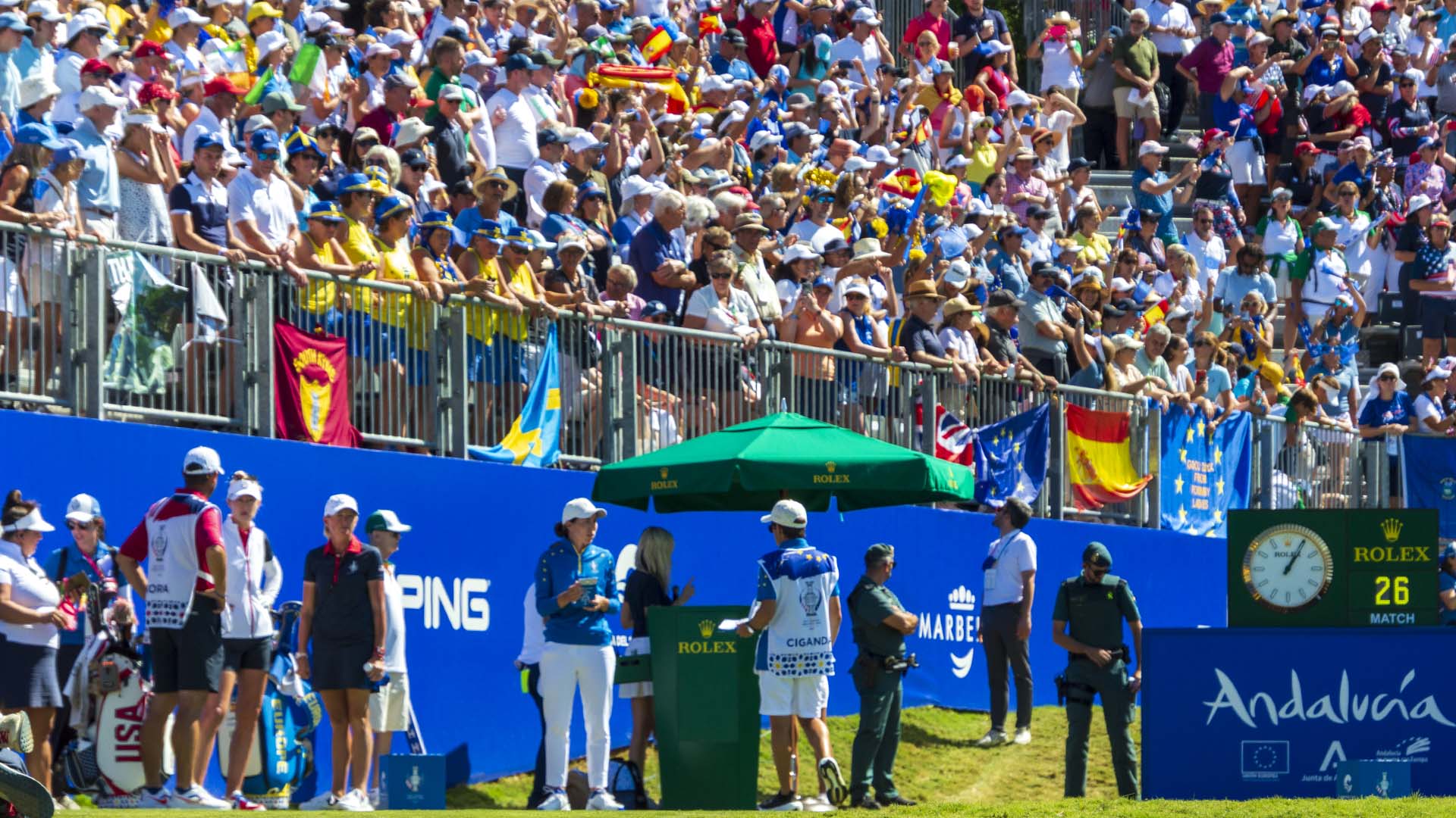 Volcando Ideas | Comunicación: Testigo de la inolvidable Solheim Cup 2023 · Foto: Manuel Fernández Valdivia